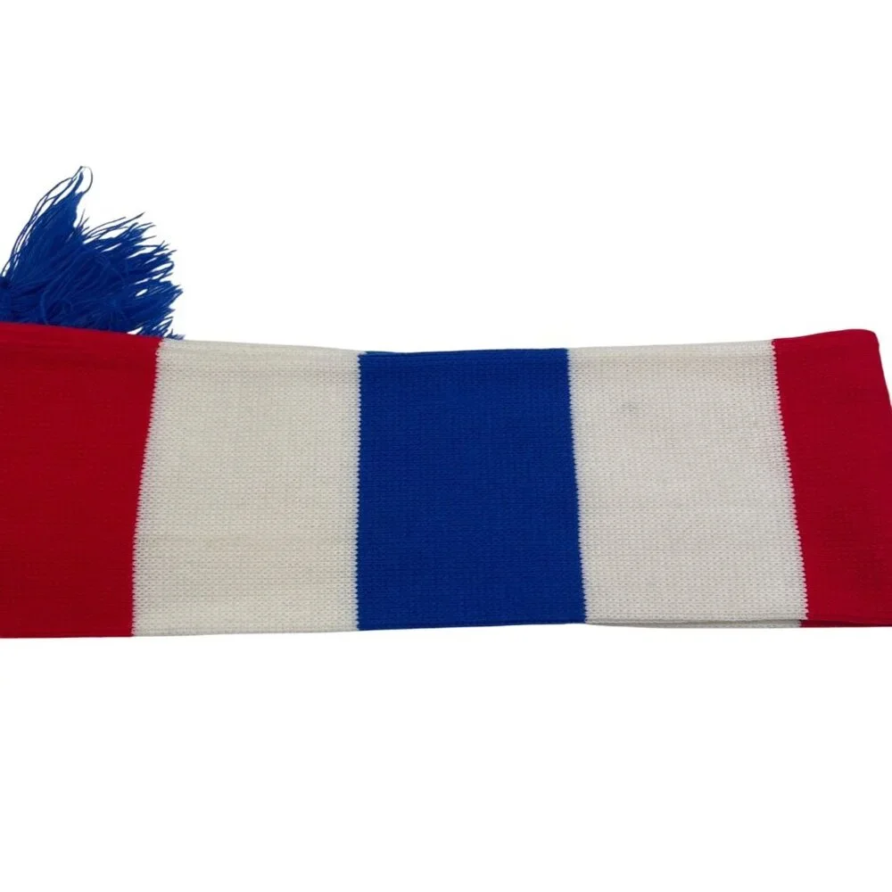 Vintage Netherlands Holland Dutch Football Soccer Team Scarf Red White Blue
